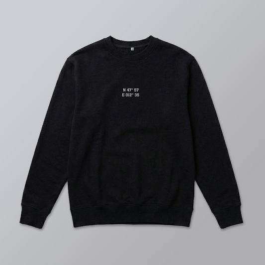 Koordinaten Sweater Wanderlust